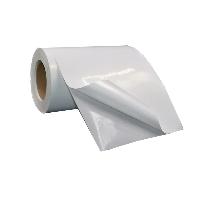 Printable Glossy White Self Adhesive Waterproof Vinyl Rolls For Label