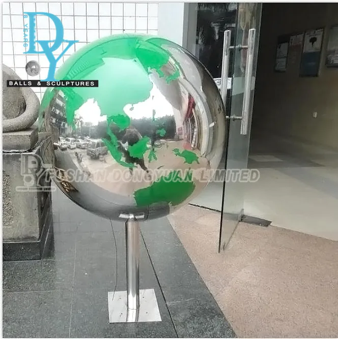 Stainless Steel Ball for Indoor Fountain, Metal Ball Water Feature for Construction