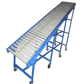 Free Flow Slope Pvc Roller Conveyor - Buy Slope Roller Conveyor,Free ...