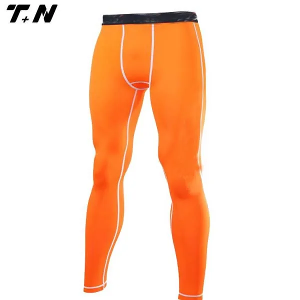 Compression legging men polyester compression tights leggings pants