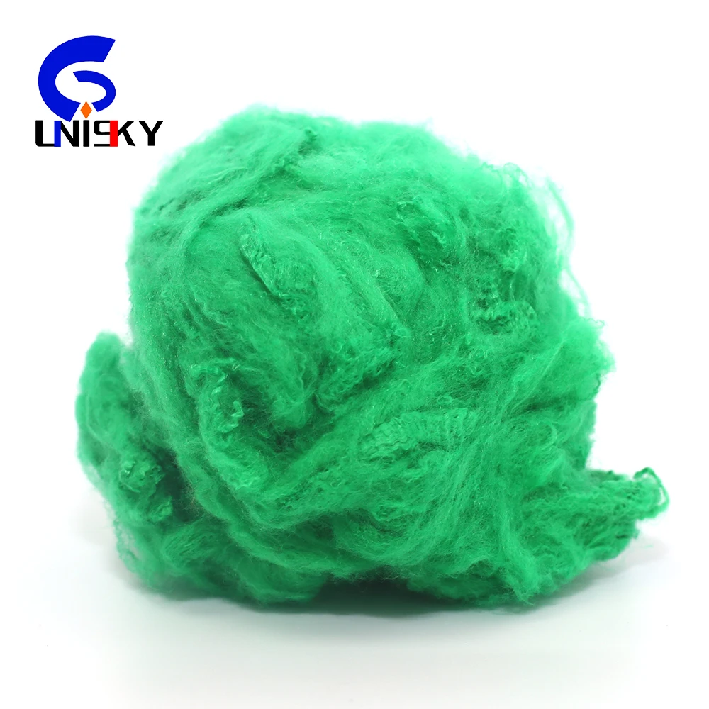 Color Recycled Polyester Staple Fiber With Factory Price Buy