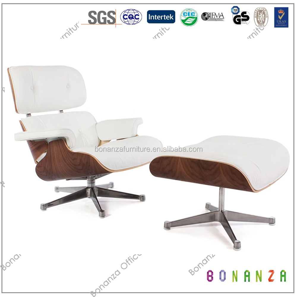 CH-001#Luxury office sofa chair modern lounge chair with ottoman