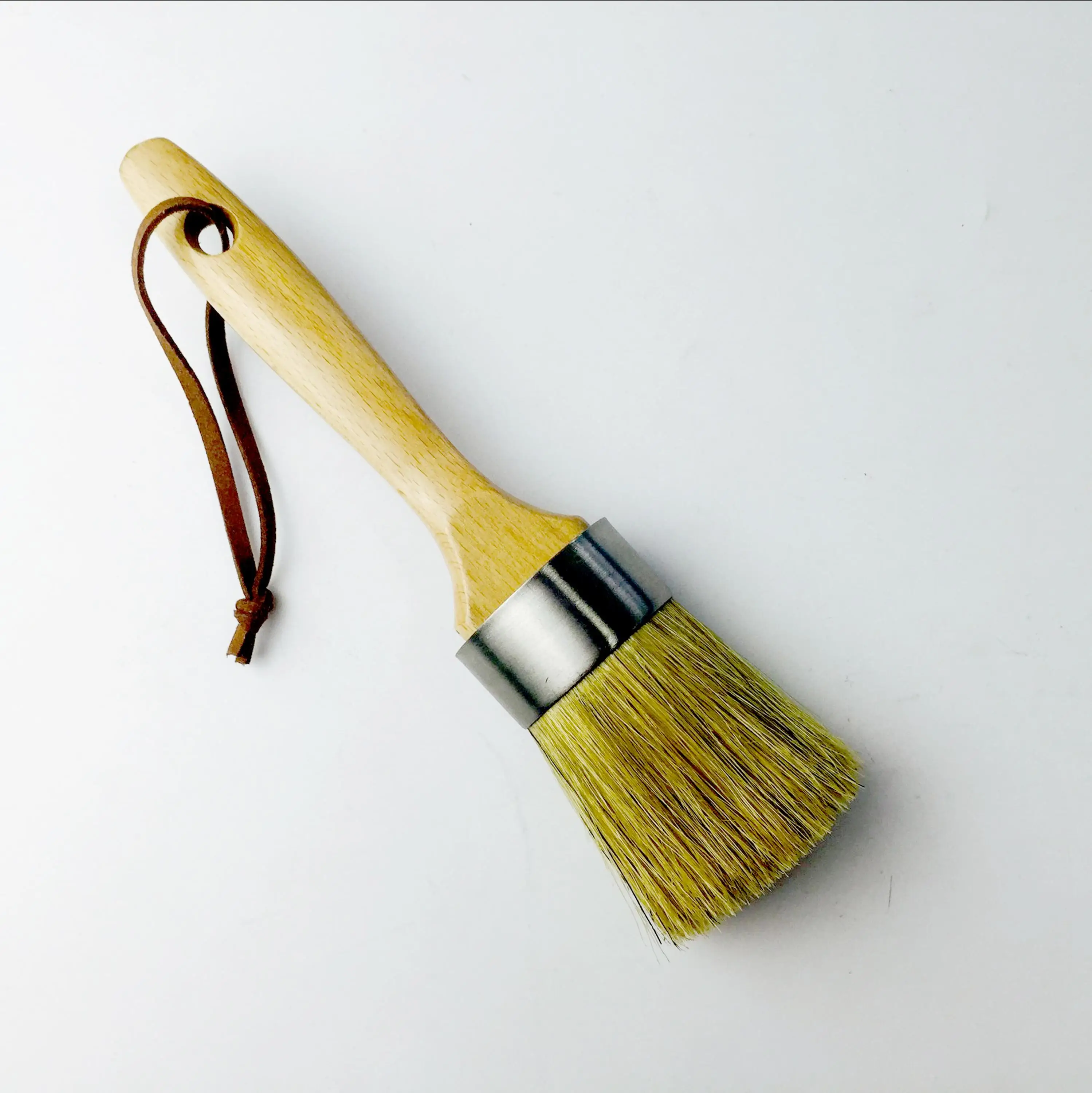 Lary Hot Sale Wooden Handle Round Chalk Wax Paint Brush Buy Chalk