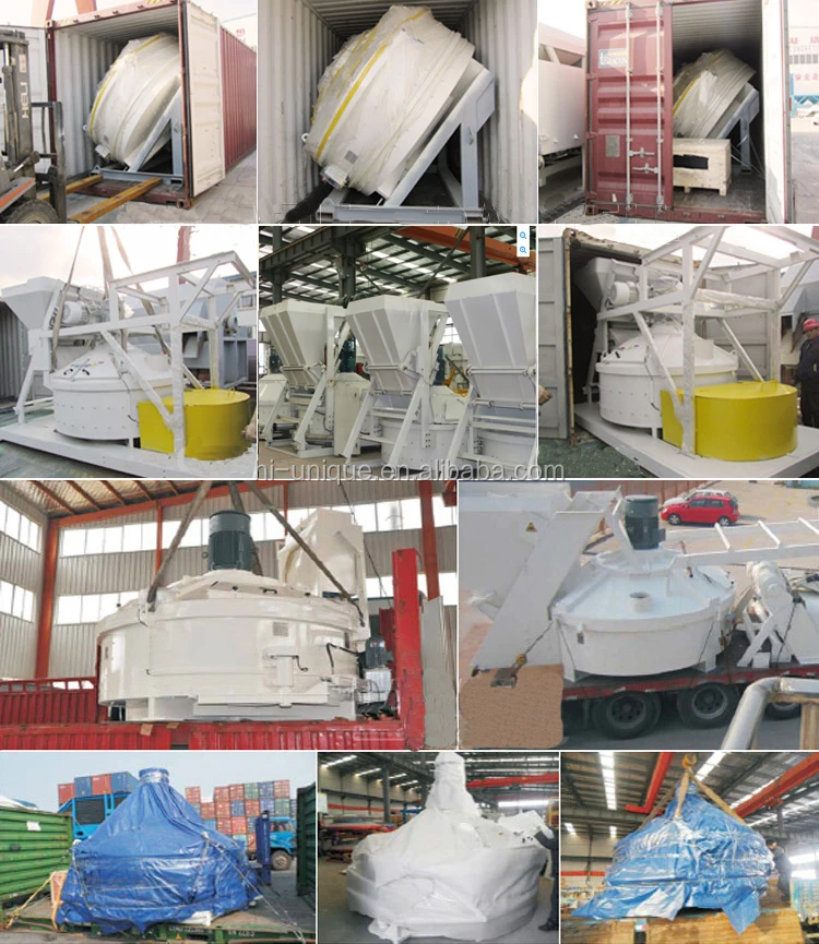 electric horizontal concrete mixer