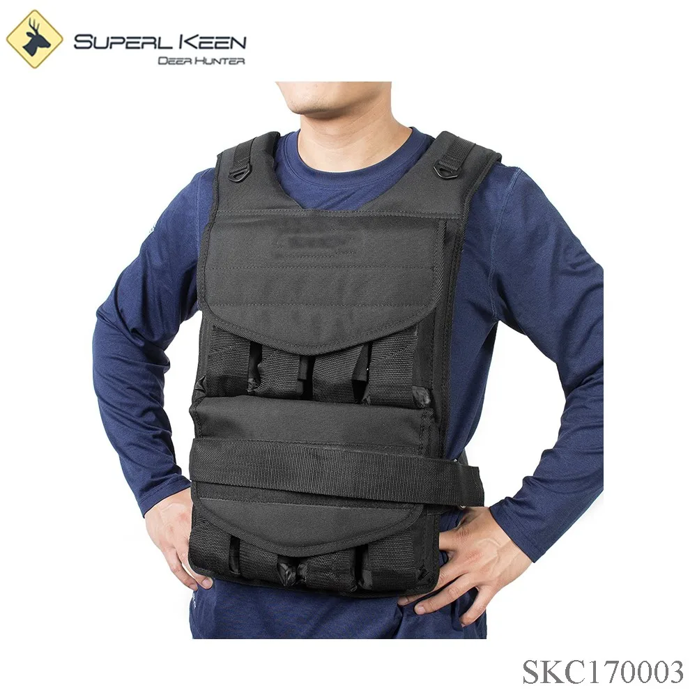 New Black Bullet Proof Tactical Adjustable Weighted Vest Buy Tactical