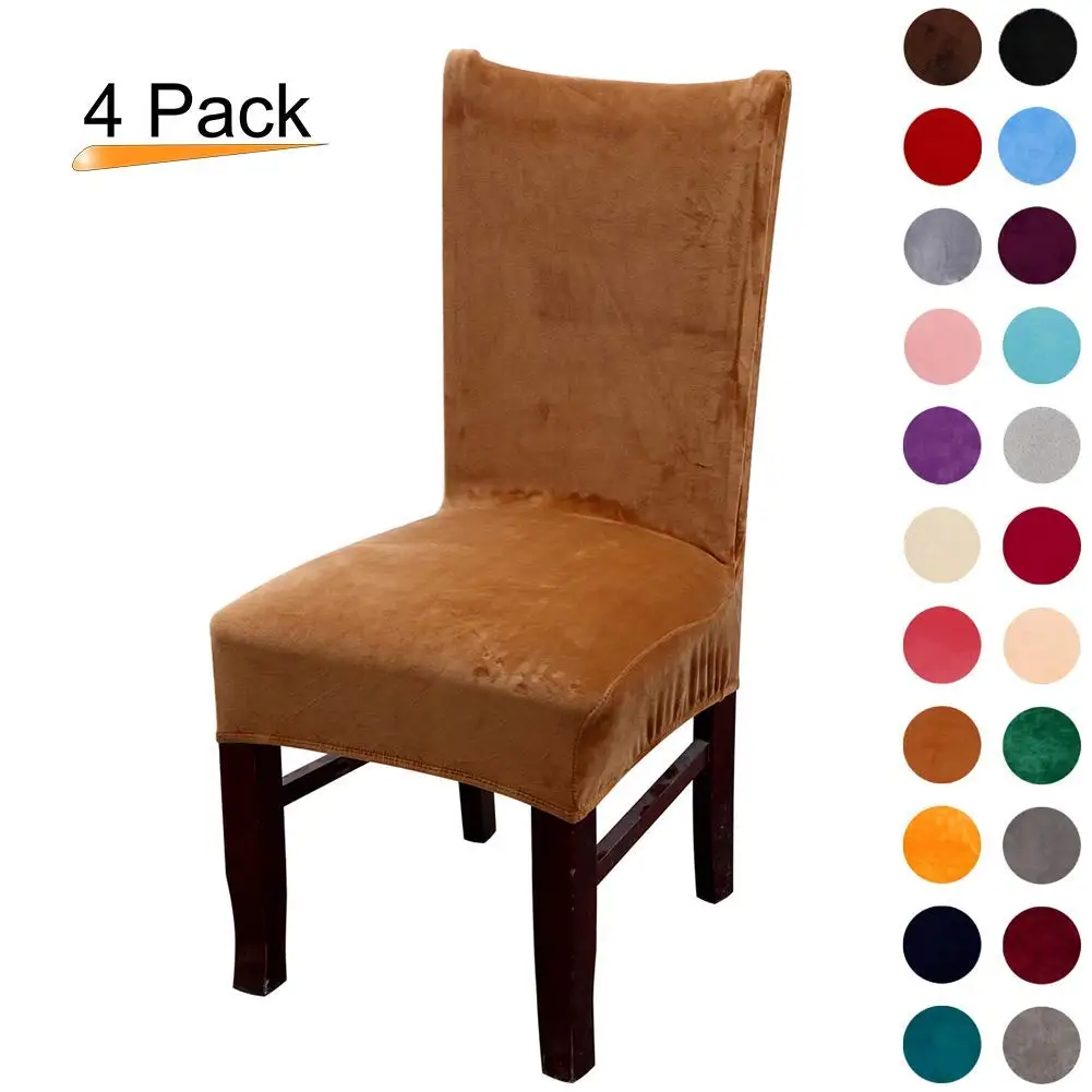 Ev Dekor Siyah Şeffaf Plastik Sandalye Kılıfı Spandex Sandalye Kılıfı