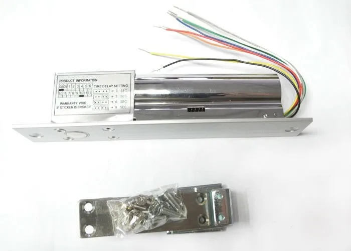 Elektrische Drop Bolt Lock DC 12V Fail Safe NC modus elektronisch deurslot for Access Control Security System met Time Delay Elektrische Drop Bolt Lock DC 12V Fail Safe NC modus elektronisch deurslot for Access Control Security System met Time Delay