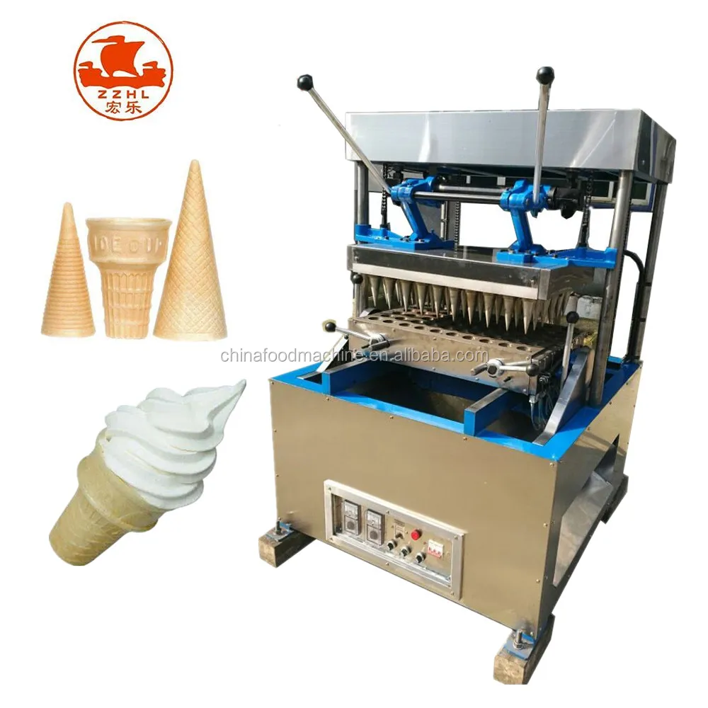 Commercial Automatic Ice Cream Cone Making Machine 