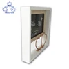 White Display Shadow Box Frame - Ready To Hang Large Shadowbox Picture Frame - Easy to Use - Box Display