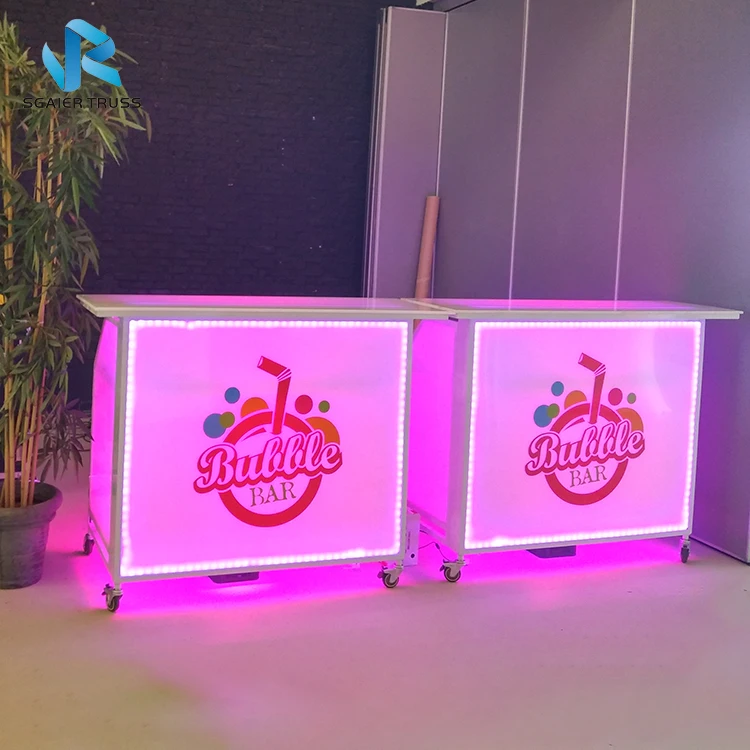 High Quality Mobile Portable Bar Counter With Wheels Buy Mobile Portable Bar Counter With