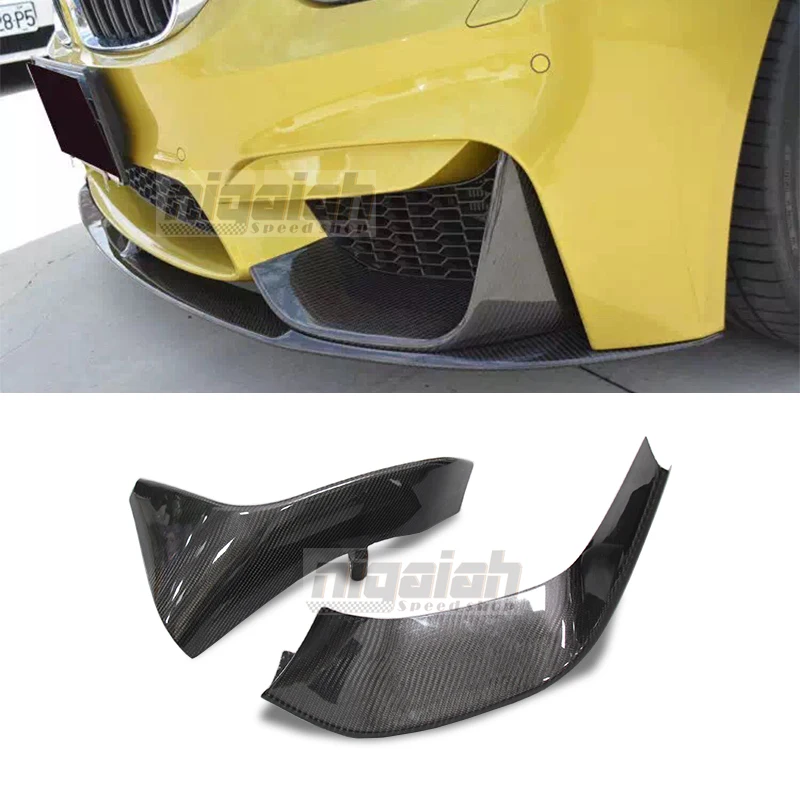 New Arrival B Rabus Style Carbon Front Bumper Side Air Intake Vent For