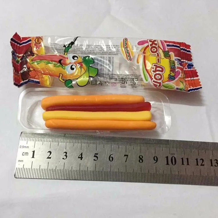 20g Halal Jello Hot Dog Gummy Candy With Arabic Buy Jello Hot Dog