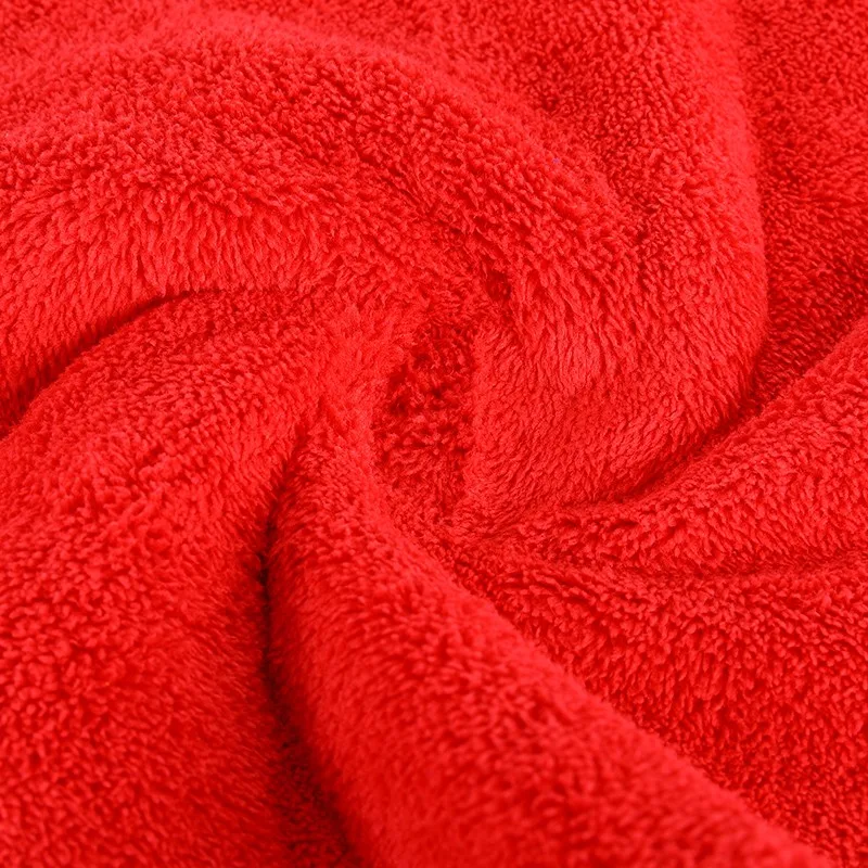 Soft Coral Fleece Car 1200 Gsm Plush Microfiber Car Drying Cloth Buy