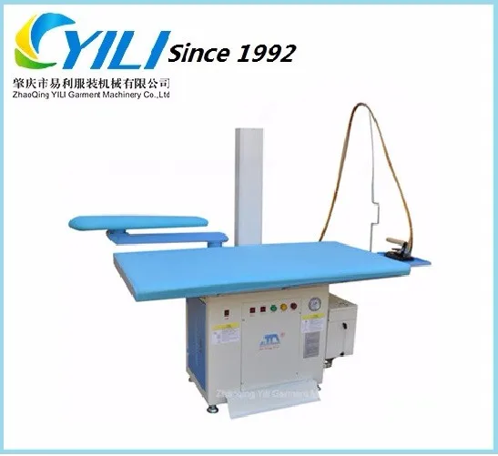 Full Automatic Ironing Machine With Steam Generator And Steam Iron For Laundry And Garment