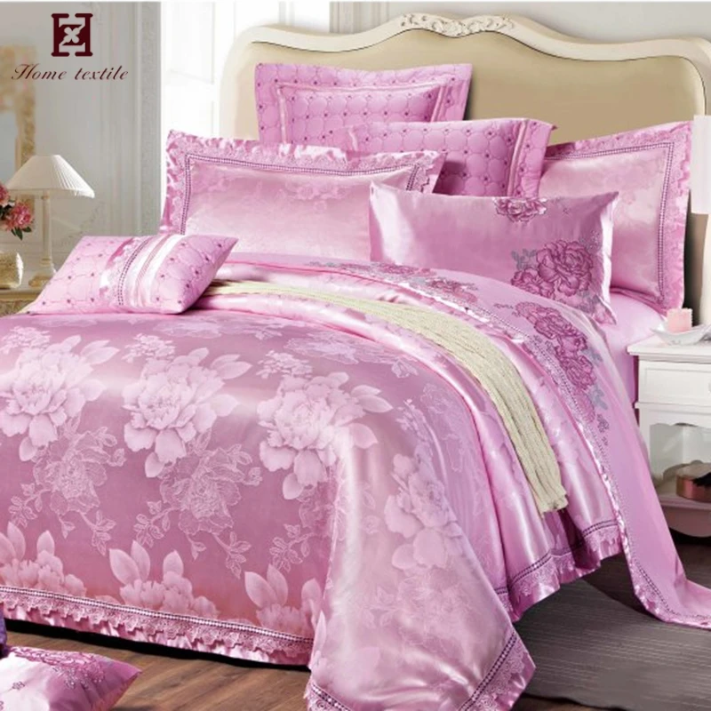 New Products Bedroom Set Luxury Jacquard Duvet Cover Home Sense Bedding