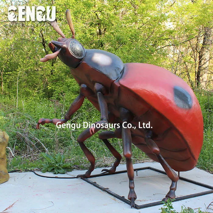 人工昆虫巨大なアニマトロニックガーデンてんとう虫の装飾 Buy ガーデンてんとう虫装飾 てんとう虫モデル アニマトロ昆虫 Product On Alibaba Com