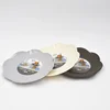 QIYUE Luqiao fashion food serving bread plates restaurant plastic plates