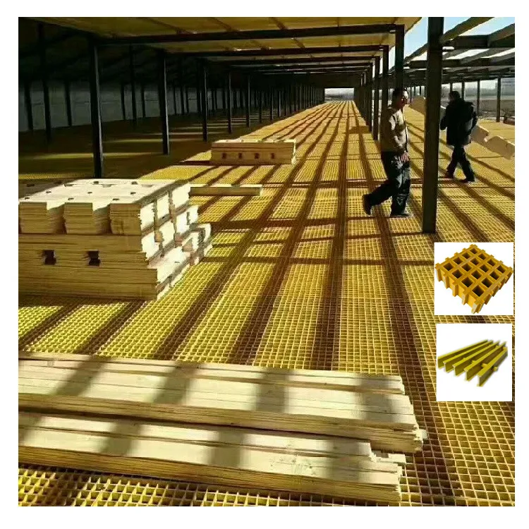 FRP walkway grating