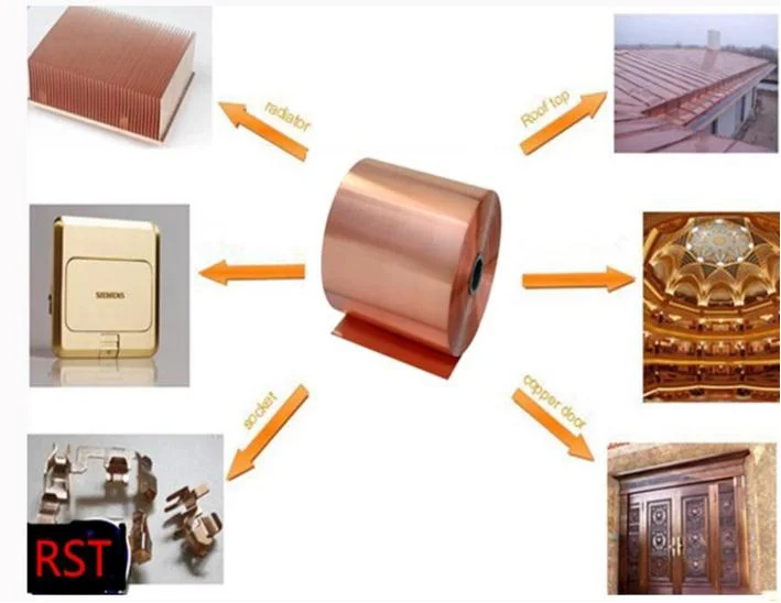 Tin Copper Sheet C1100 Cusn2 Polished Brass Sheet Brass Copper Sheet