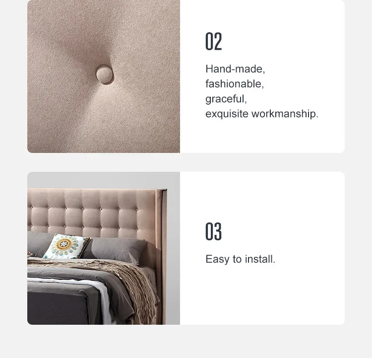 Classic Tufted Upholstered King Size Wooden Bed Headboard Buy King Size Hotel Headboard,King