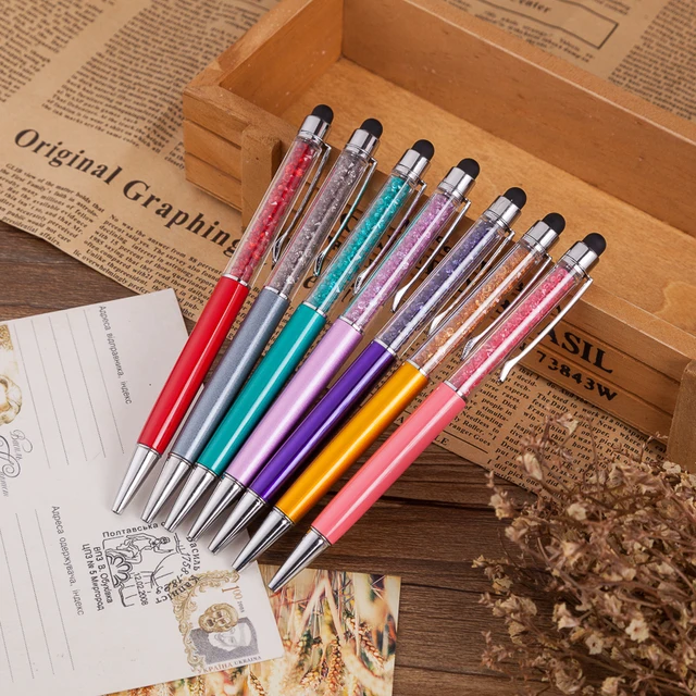 Novelty Office Stationery Metal Promotional Pens Source Quality Office Stationery Manufacturer Promotional Metal Pen Whole Supply Best Novelty 2017 Innovation Crystals