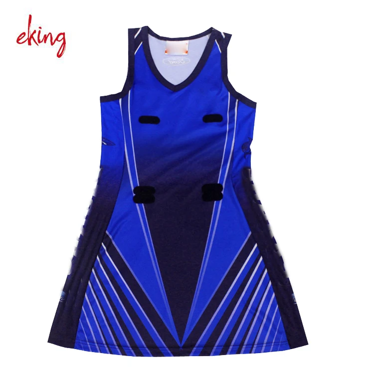 Cheap Custom Pattern Netball Uniforms Dress With Free Sample Buy