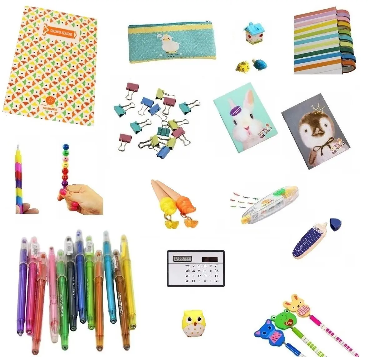 Buy 53 Pieces Kids Kindergarten School Supplies Stationery