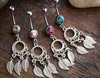 SSBD0028 Charming Magnetic Dream Catcher Cool Fake Dangle Navel Belly Button Ring