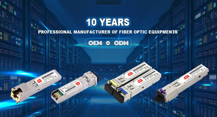 10G BIDI WDM 1270/1310nm LC 20KM sfp+ module