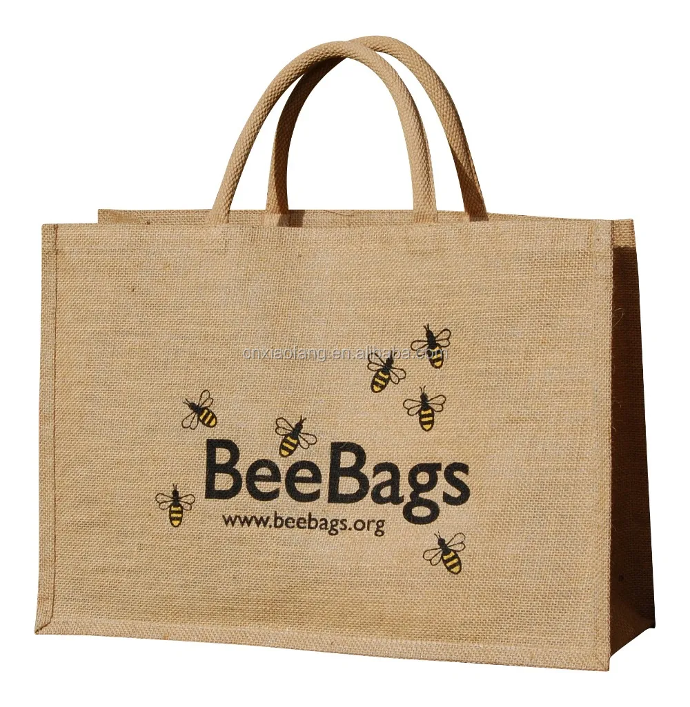 Wholesale Custom Printed Jute Beach Tote Bag,Jute Shopping Bag,Jute Bag