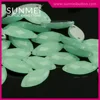 Fancy Eyes Shape Mint Green Color Opal Acrylic Plastic Rhinestones