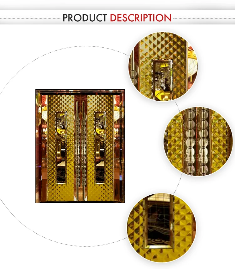 Stainless steel frame glass ktv hotel door/ stainless steel door price design