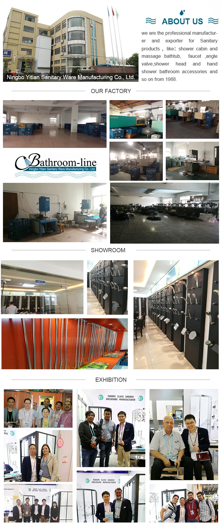 shower head showroom