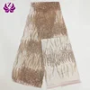african two color design tulle voile gold glitter lace fabric