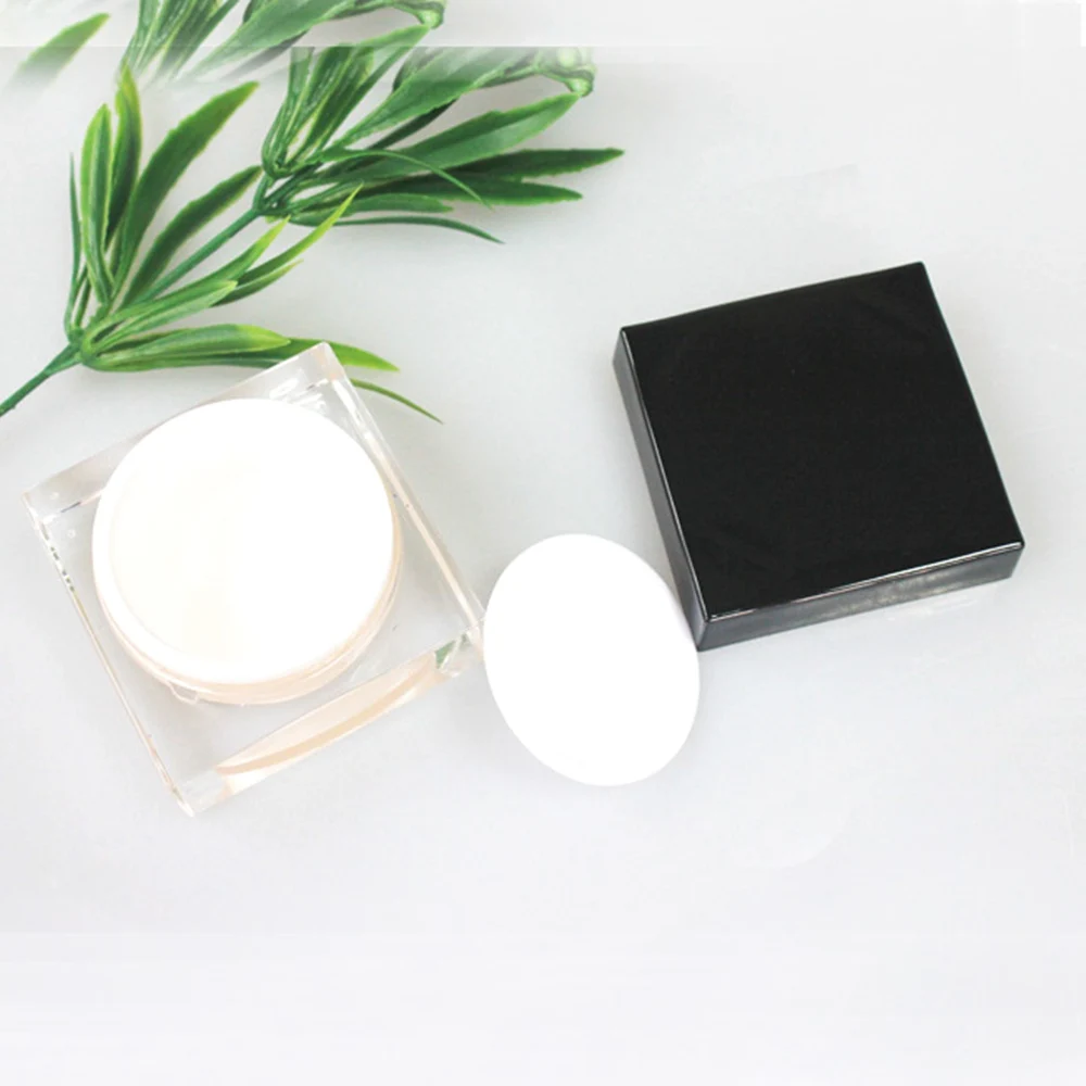 Luxury Square Clear Acrylic Cosmetic Cream Jar Buy Square Clear