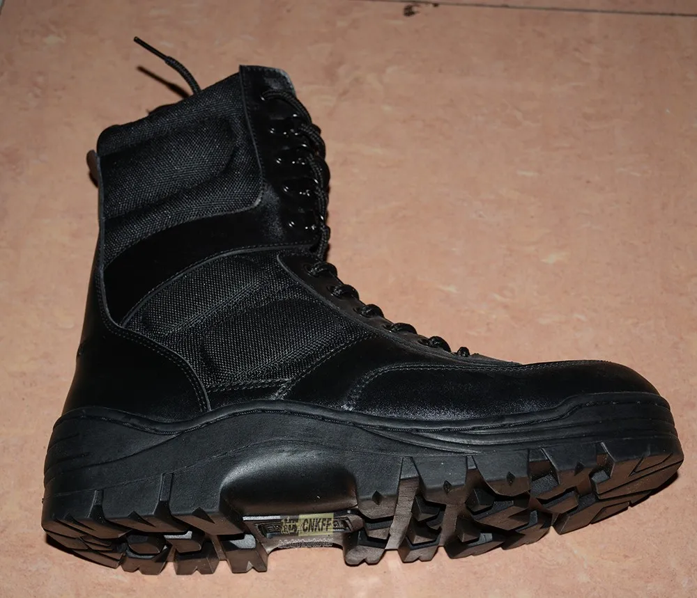 inexpensive black boots