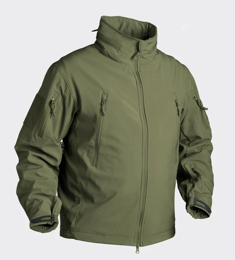 Stock Men's Outdoor Softshell Tactical Jacket Camouflage Waterproof ...