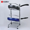 5 Layers Rectangle Kitchen Ware Rack,Pan Organizer Display Metal Kitchenware Storage Holder Rack