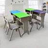 Eco-friendly cheap tables and chairs for study study desk with book case school desk 1200 500 750