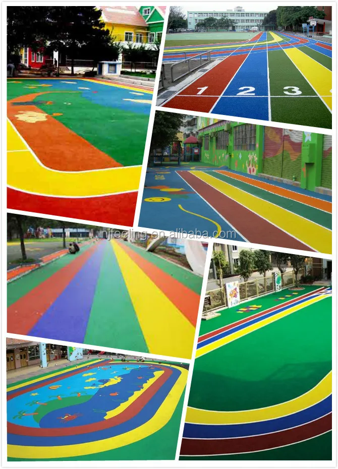 Karet playground paving  taman bermain lantai  karet FN 