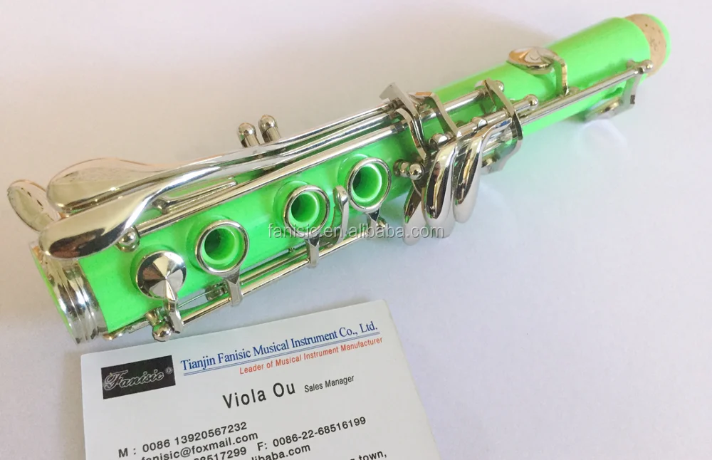 Nickel Plated Keys 17 Keys Colored Green Bb Buy Nickel