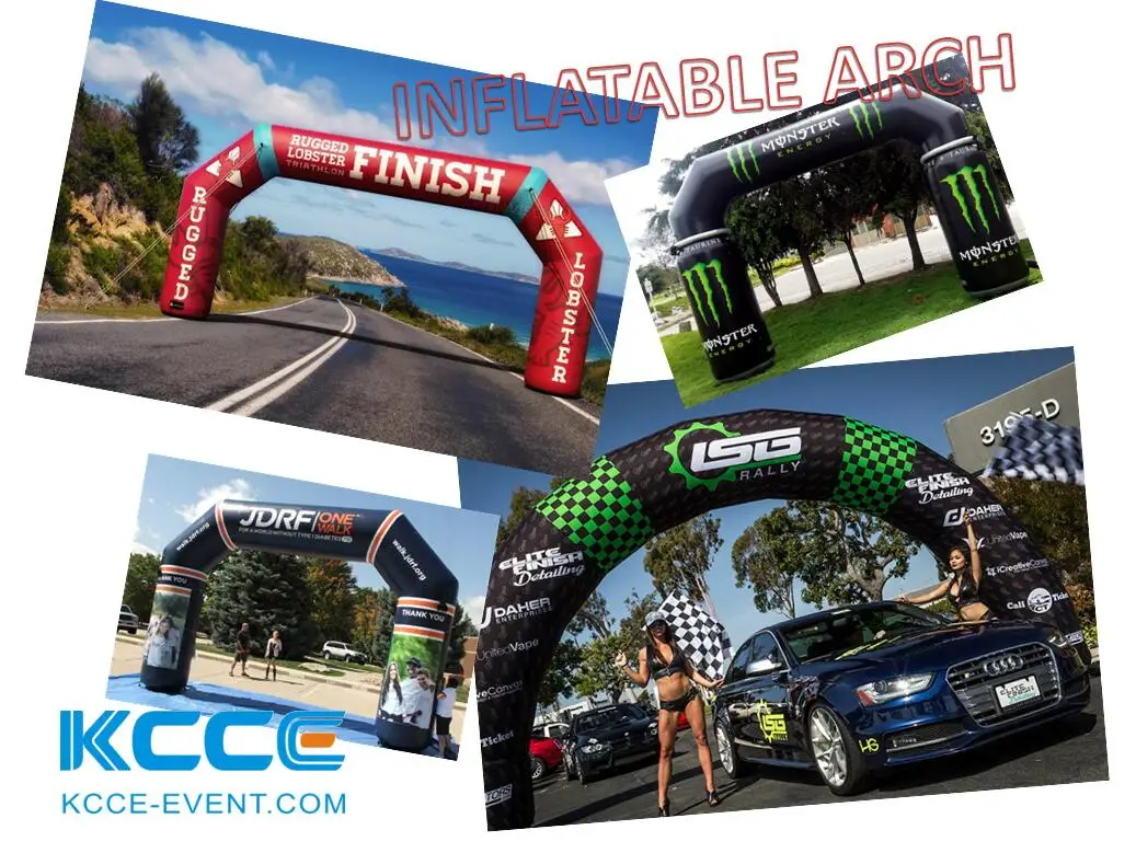 wholesale Sports Air sealed inflatable start finish line arch/arches