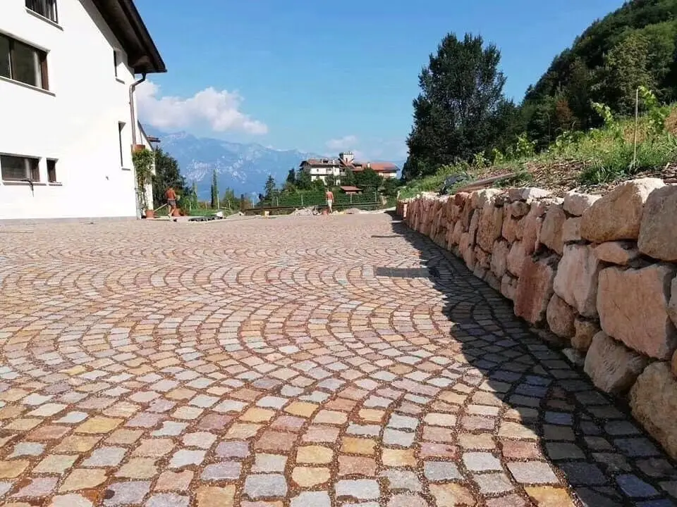 Cobblestone Paver Mats Cheap Driveway Paving Stone Granite Paving Stone ...