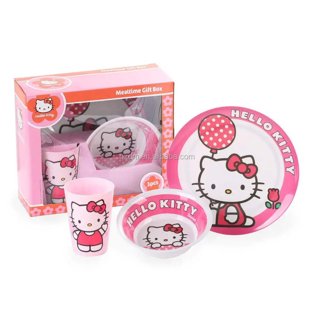 5pcs Melamine Children Sets Tableware Sets