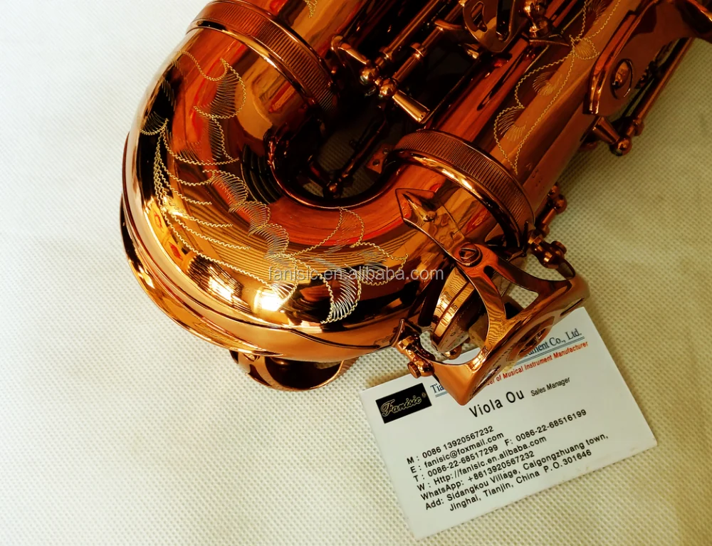 alto saxophone, hand hammering, full body engravings