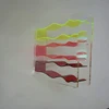 China made acrylic plastic plexiglass household articles for use red pattern of three layers display box