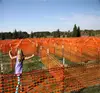 White Snow Fence Orange Plastic Safety Fence Plastic Warning Net