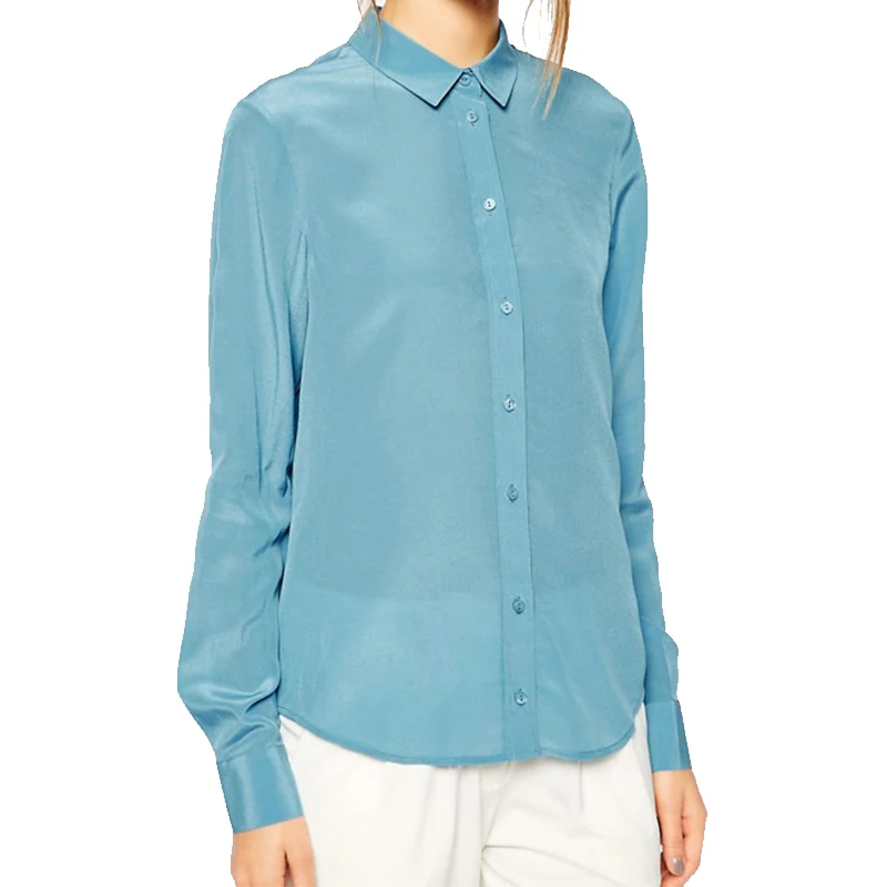 silk satin blouse long sleeve