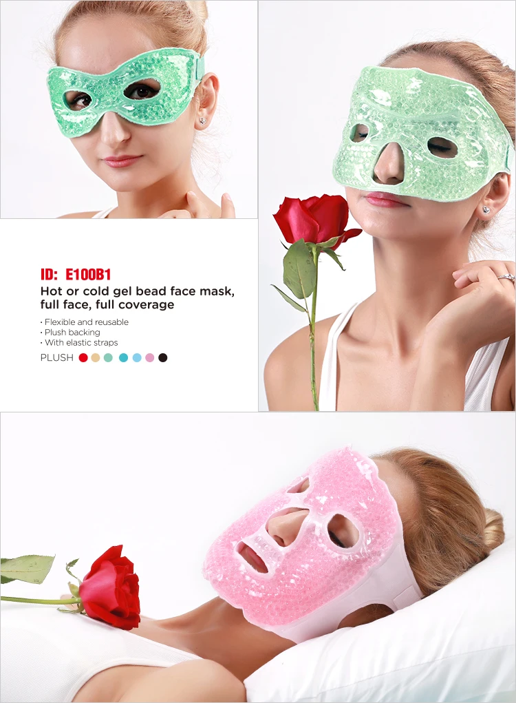gel bead face mask