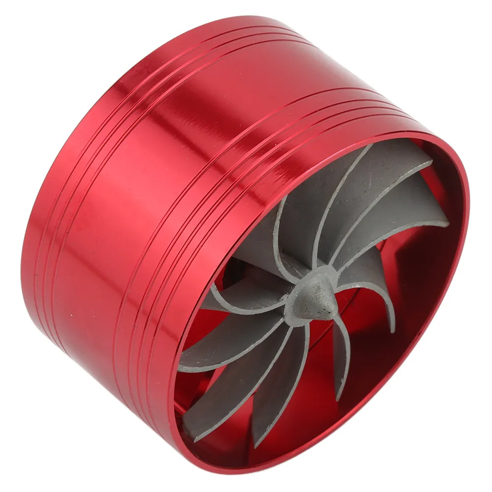 Car Air Intake Fan Supercharger,3'' Single Propeller Air Intake Fan